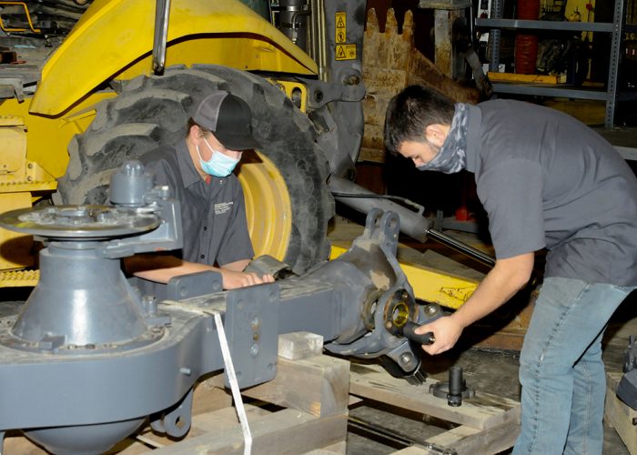 Terex donates engine, axles for heavy equipment, diesel majors News